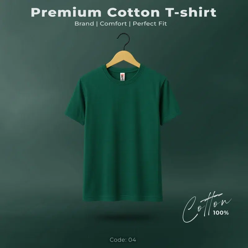 Premium Cotton T-shirt in Bangladesh – Xerkon